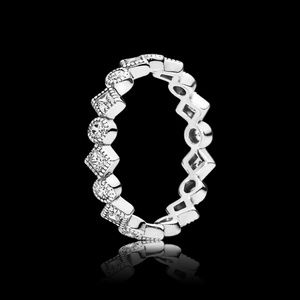 Pandora Alluring Brilliant Princess Stackable Ring